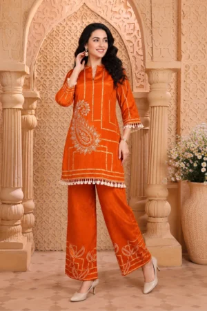 Aarnik-Ethnics-Festive-Orange