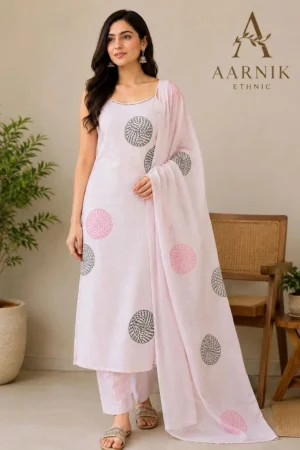 Blush Bloom Spaghetti Suit Set