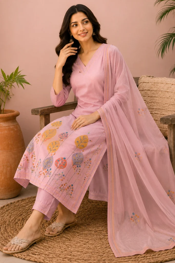 Aarnik-Ethnics-Elegant-Blush-Pink-3-Piece-Suit-Set