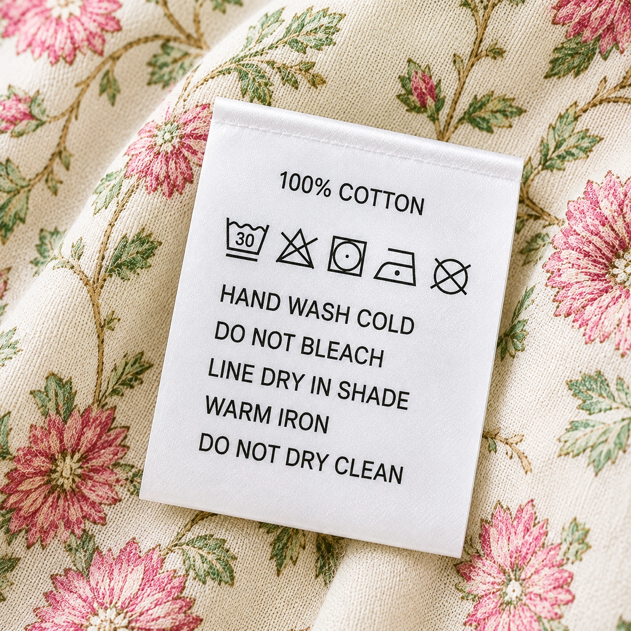 Cotton kurta wash and care instructions