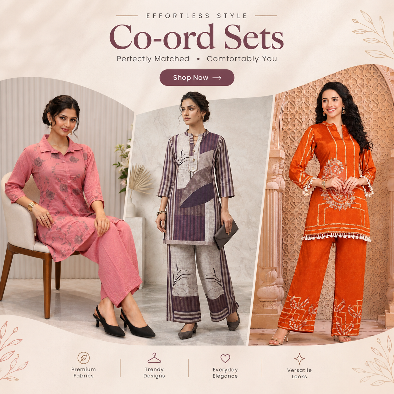 Aarnik Ethnics Co-Ord Sets Collection